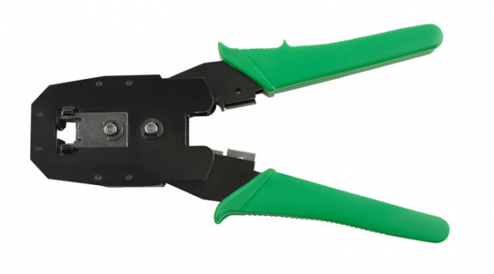 Set testare cablu de retea, tester UTP 13 in 1 cu cleste de sertizare, punch tool, cutit dezizolare, cu mufe RJ45 [3]