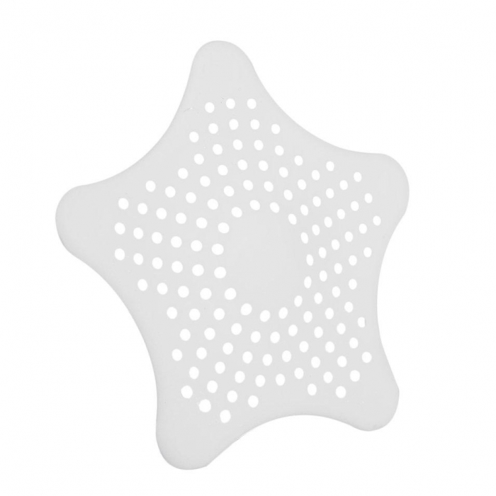 Sita din silicon pentru protectie anti infundare scurgere sifon chiuveta, cada, pardoseala, baie sau bucatarie [8]