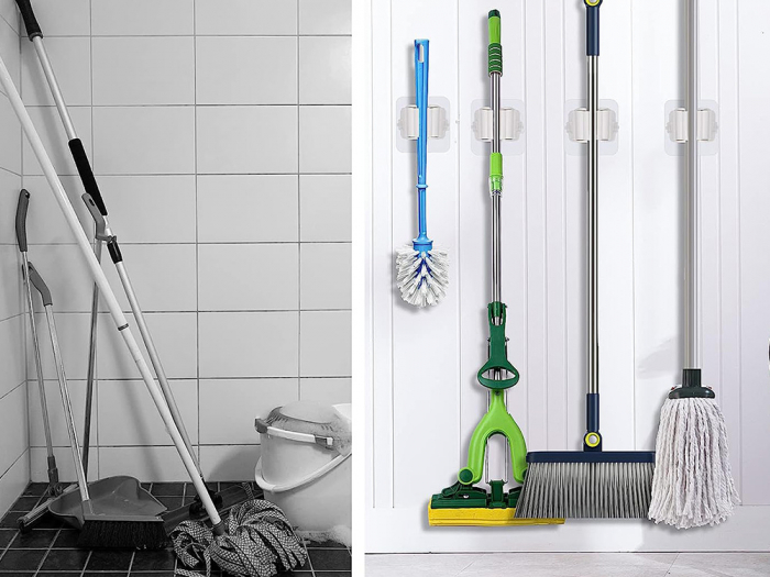Suport perie autoadeziv pentru mop cu stick [8]