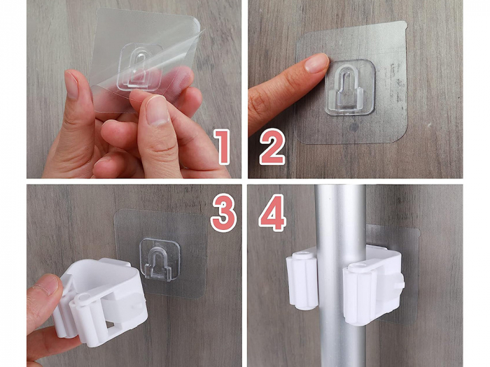 Suport perie autoadeziv pentru mop cu stick [9]
