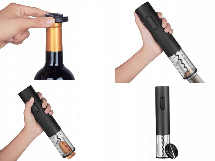 Tirbuson electric pentru sticle de vin [6]