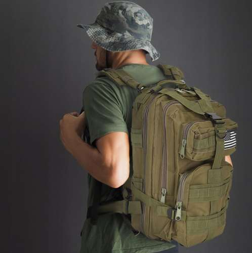 Rucsac militar XL, verde [8]