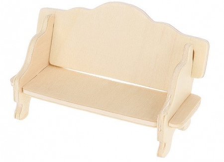 Un set de mobilier din lemn pentru păpuși 34 buc. [7]