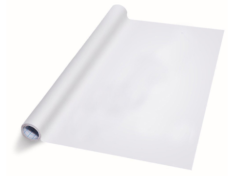 Abtibild sticker autocolant tabla de scris, alb, 200x 45 cm, pentru prezentari sau copii [1]