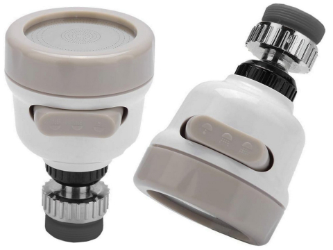 Adaptor, etensie robinet de bucătărie 3 în 1, perlator [6]