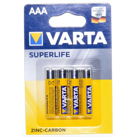 Baterii - Baterii Varta Superlife R3 AAA, 4buc/set