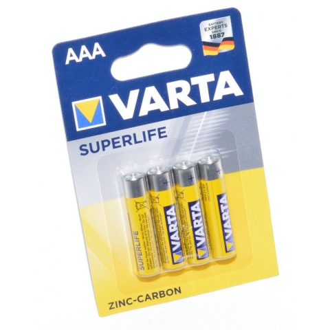 Baterii Varta Superlife R3 AAA, 4buc/set [1]