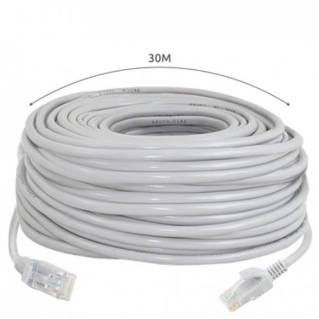 Cablu LAN de retea, Internet, RJ 45, PVC, diferite marimi, Gri [8]