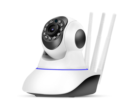 Cameră IP wifi electronică nanny pivotantă audio cu senzor de mișcare pentru interior [8]