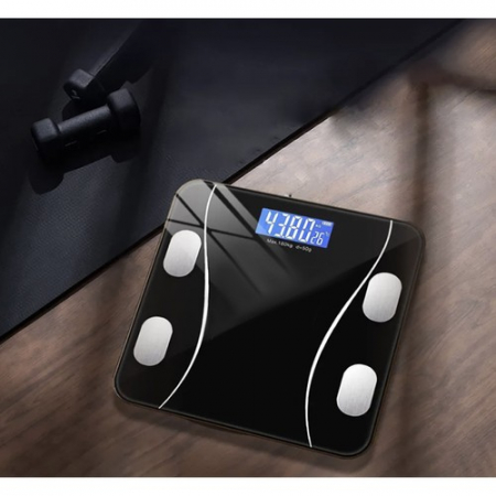 Cântar de Baie Inteligent LCD – Analitic, Bluetooth, Max 180 kg [10]