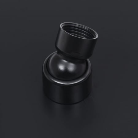 Cap de duș ploaie, negru, pătrat, ultra slim Black, Anti-Calc, diferite marimi [3]
