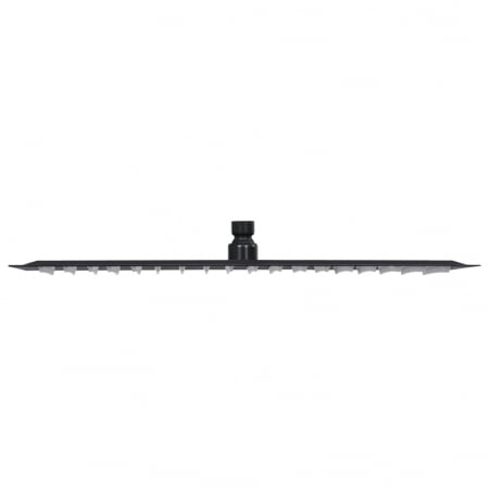 Cap de duș ploaie, negru, pătrat, ultra slim Black, Anti-Calc, diferite marimi [5]