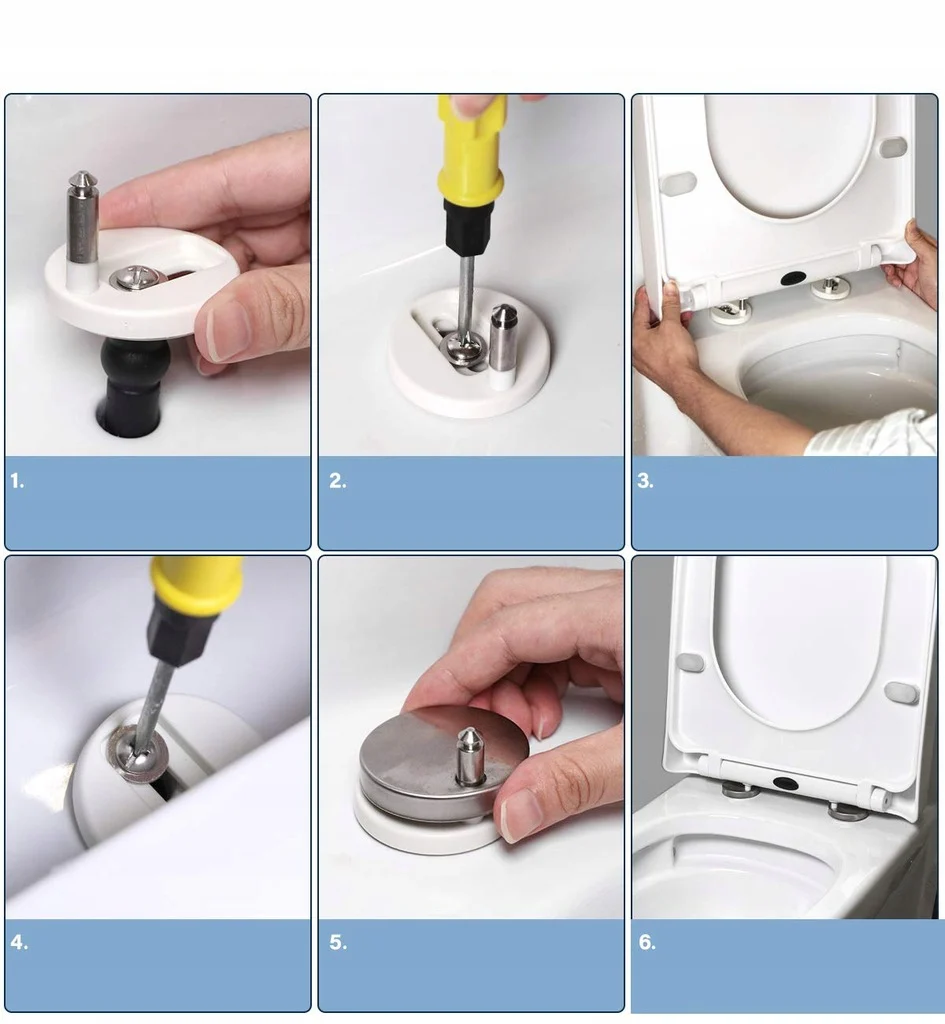 Capac WC universal cu închidere lentă [5]