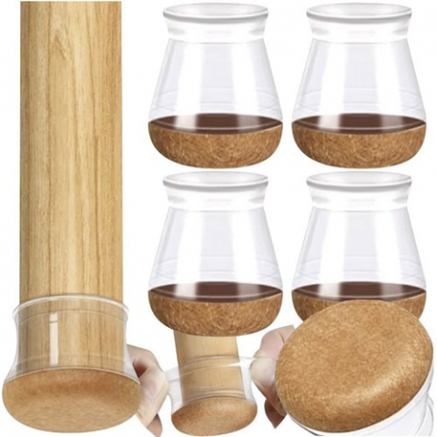 Pentru Casa - Capace pentru picioarele scaunelor - set de 4 buc