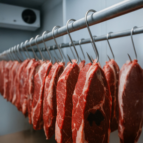 Cârlige pentru afumat carnati, peste, mezeluri, otel inoxidabil - set de 15 [5]