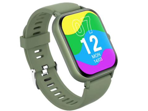 Ceas inteligent pentru femei, bărbați, curea de cauciuc, sport, apeluri Bluetooth, Vernil [7]