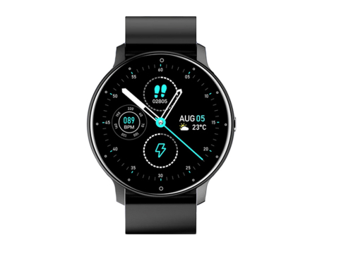 Ceas inteligent pentru femei,  pentru bărbați,curea de cauciuc, sport, Bluetooth, apeluri [1]