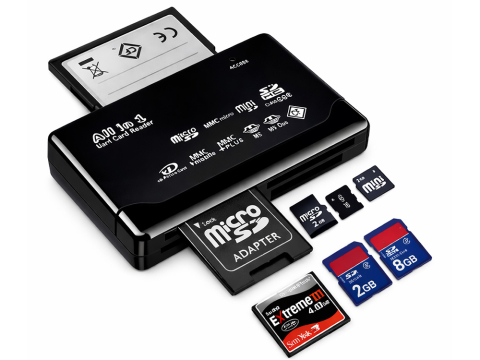 Cititor De Carduri De Memorie Pentru Camera USB MULTI CF SD MICRO SD XD MS MMC [7]