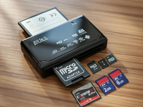 Cititor De Carduri De Memorie Pentru Camera USB MULTI CF SD MICRO SD XD MS MMC [5]