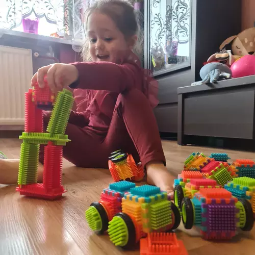 Baloți de construcție - aricii 192 bucăți. Kruzzel 20376 [8]