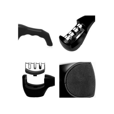 Dispozitiv ascutit cutite, 3 nivele intensitate, plastic ABS, negru [2]