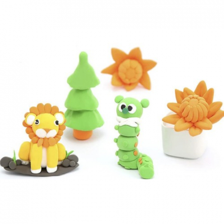 Set de spumă - plastilină 48 buc. Kruzzel 21656 [5]