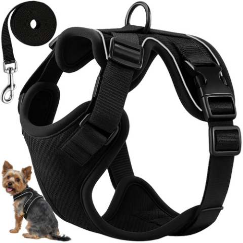 Pet Shop - Ham fără presiune pentru câini și pisici, reglabil, mers pe jos, rezistent - confort și siguranță XS S M