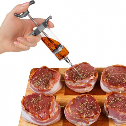 Injector de Carne cu 3 Ace – 50 ml [10]