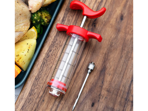 Injector de Carne cu 3 Ace – 50 ml, 30 ml [14]