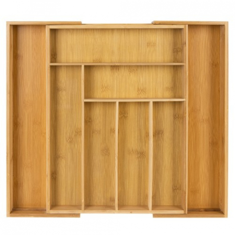 Insert/organizator de sertar din bambus [10]