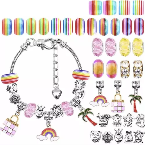 KIT DE CONFECȚIONARE BIJUTERII/BRĂȚĂRI PENTRU COPII [2]