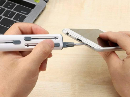 Kit de curățare pentru  telefoane mobile, casti, tablete, camere foto [9]