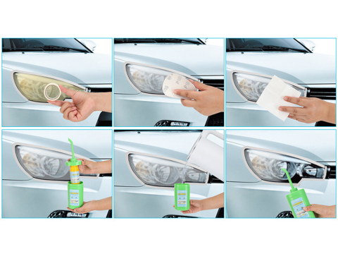 Kit De Reparare, restaurare Faruri Auto, DIY KETTLE [2]