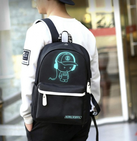 Rucsac luminos Kruzzel 19374 USB [5]