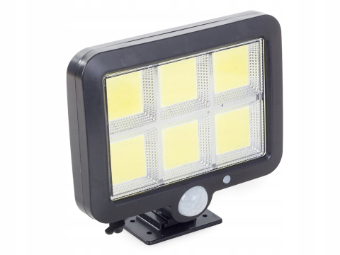 Lampă solară cu 120 LED-uri și senzor de mișcare crepusculară [9]