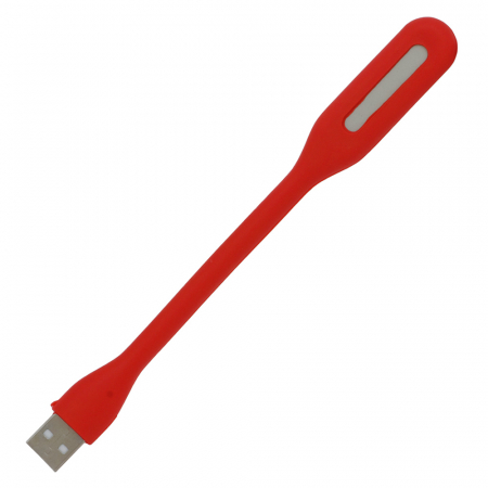 Lampa USB 6 Led-uri, silicon flexibil, negru, verde, alb, albastru si rosu [10]