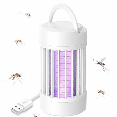 Articole antidaunatori gradina - Lampă UV fara fir, capcană insecte, țânțari, molii,  pandantiv