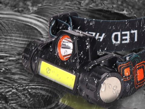 Lanternă frontală Cob 4 în 1 [8]