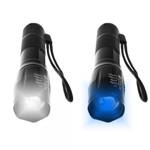 Lanterna LED 2in1 XPE UV [6]