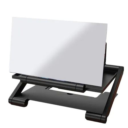 Accesorii Telefoane Mobile - Lupa de marire pentru telefon, zoom de pana la 4x ori, ecran 20x15cm, negru