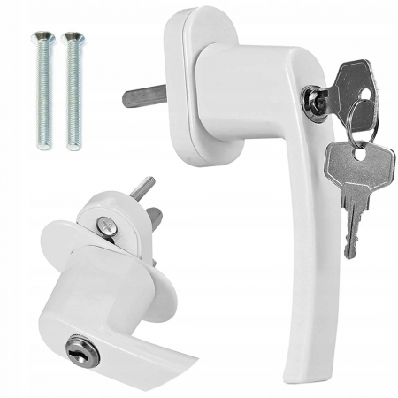 Casa si Bricolaj - Maner fereastra termopan cu incuietoare, MT Malatec, 2 chei, model universal, inchidere securizata