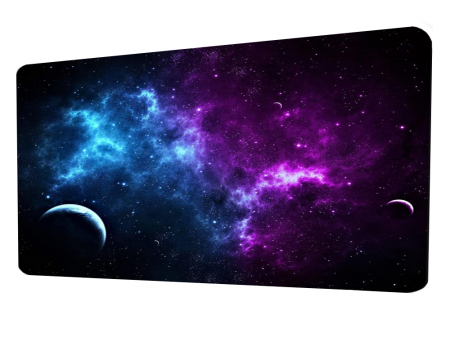 Mousepad - Mouse pad profesional pentru gaming cosmos stars, antiderapant, 80 x 30 cm, 90 x 40cm