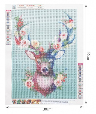 Mozaic de broderie cu diamante H16213 [2]