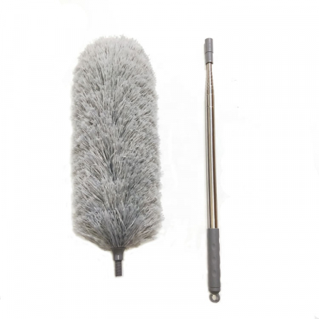 Pamatuf microfibra telescopic 2.5m. pentru zone greu accesibile, set 2 capete diferite [1]
