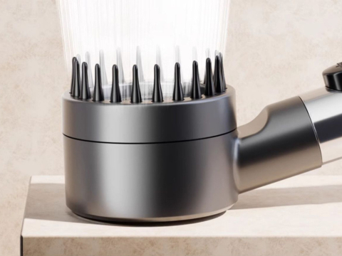 Para de duș cu 3 moduri de funcționare, cu funcție de oprire,  filtrul înlocuibil, economică [4]