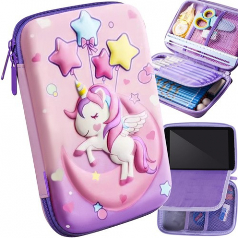Arte Plastice - Penar de creioane pliabil - unicorn