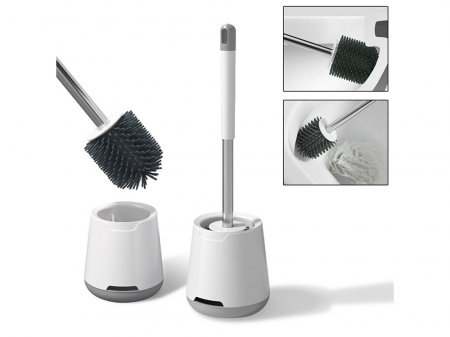 Perie de toaleta din silicon,  baie toaleta wc [1]