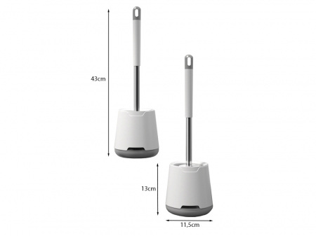 Perie de toaleta din silicon,  baie toaleta wc [3]