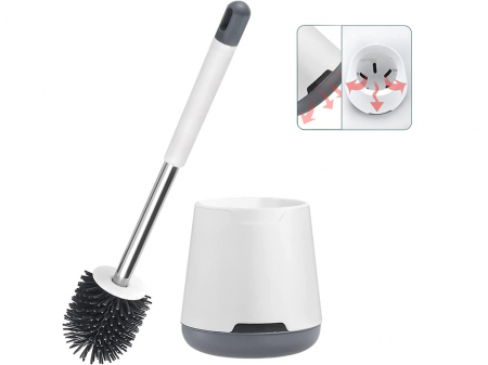 Perie de toaleta din silicon,  baie toaleta wc [6]