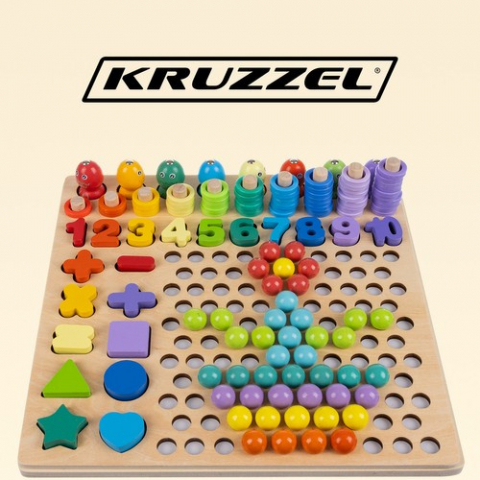 Puzzle din lemn - mărgele DU17252 [2]